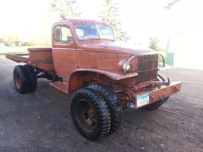 1942 Chevy model G7107 Military 4X4 8