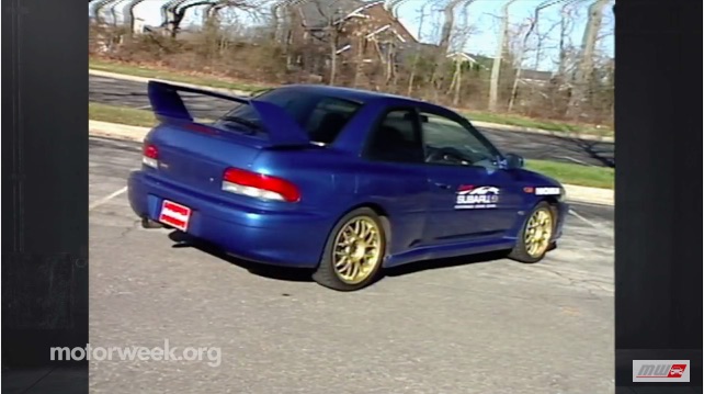 We Take A Look Back At The Subaru That Got The Performance Ball Rolling, The Impreza 22B, With MotorWeek