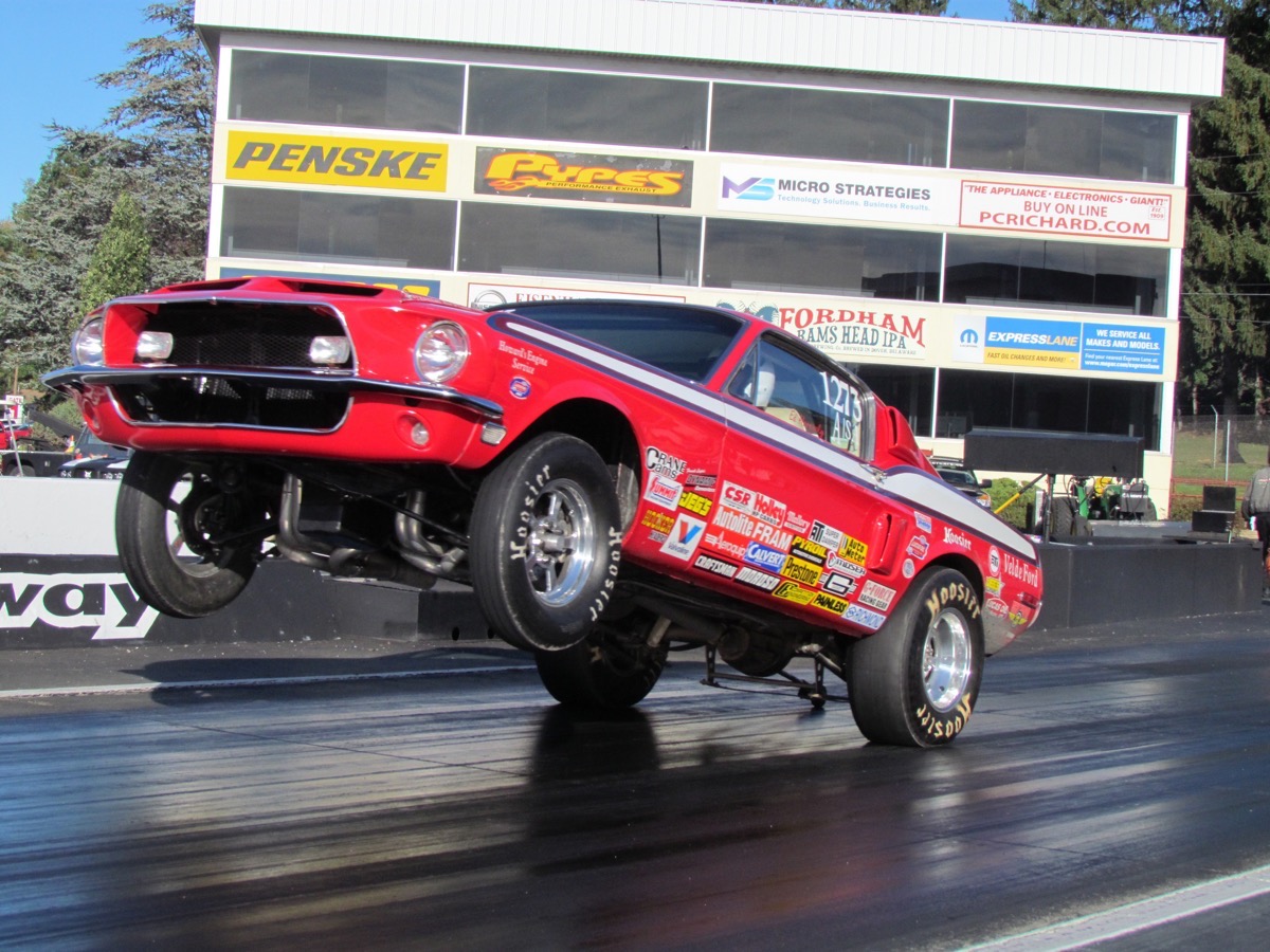 Dutch Classic Stock Eliminator Action: Wheels Up Detroit Iron At Maple Grove