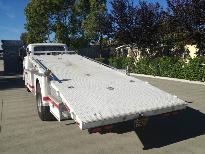 Ford C-800 Fire Truck Ramp Truck Car Hauler 8