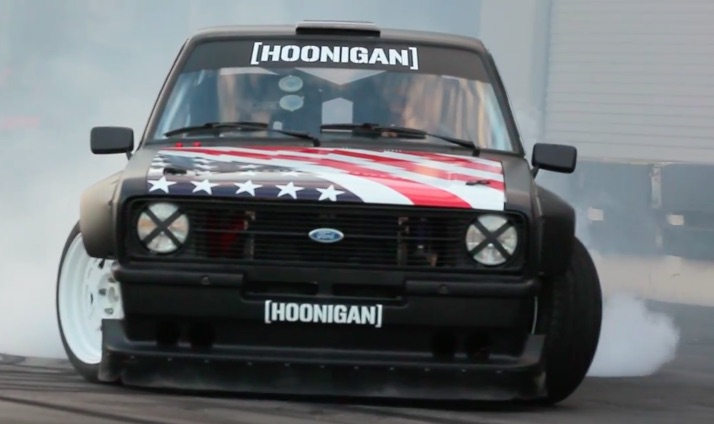 First Look: Ken Block’s First Rear-Wheel-Drive Gymkhana Car, A 1978 Ford Escort RS That Will Spin To 9,000 RPM!