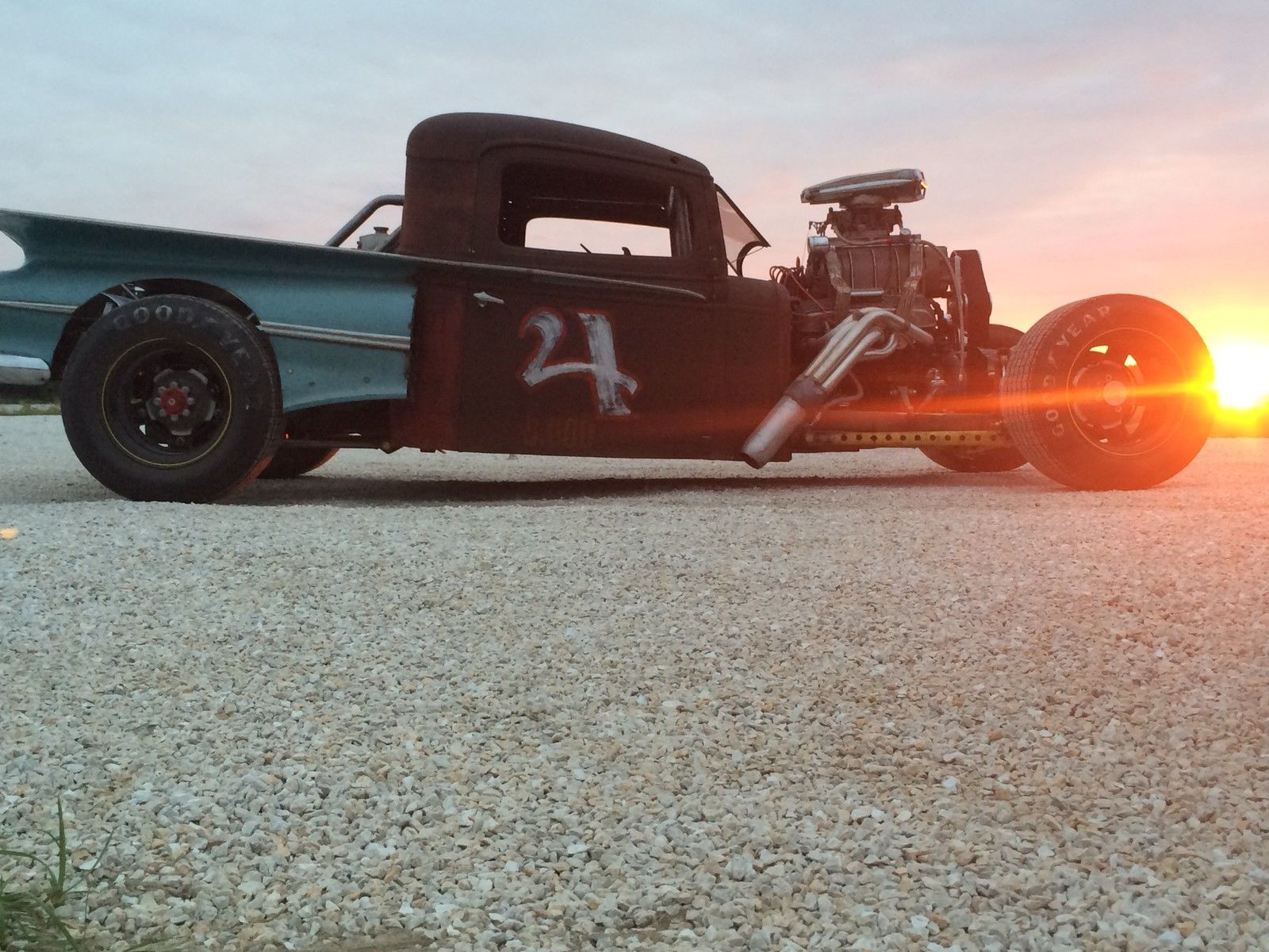 Wow! This Is One Crazy International Harvester Rat Rod Pickup!
