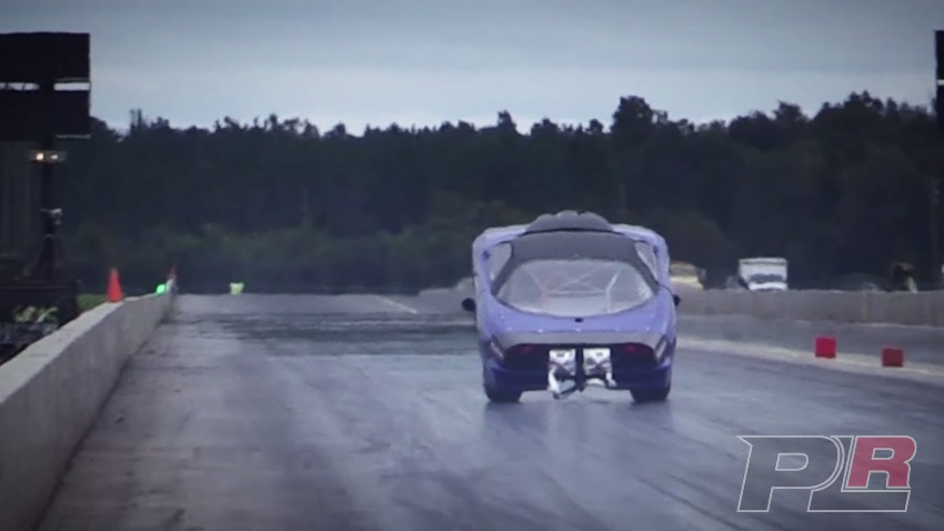 Twin Turbo Camaro Does Huge Wheelstand: PLR 481X Power Wheelie Baby!