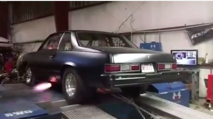 Dyno Fury: Watch This Malibu Punish The Dyno Rollers With 600ci and 800hp Worth Of Spray