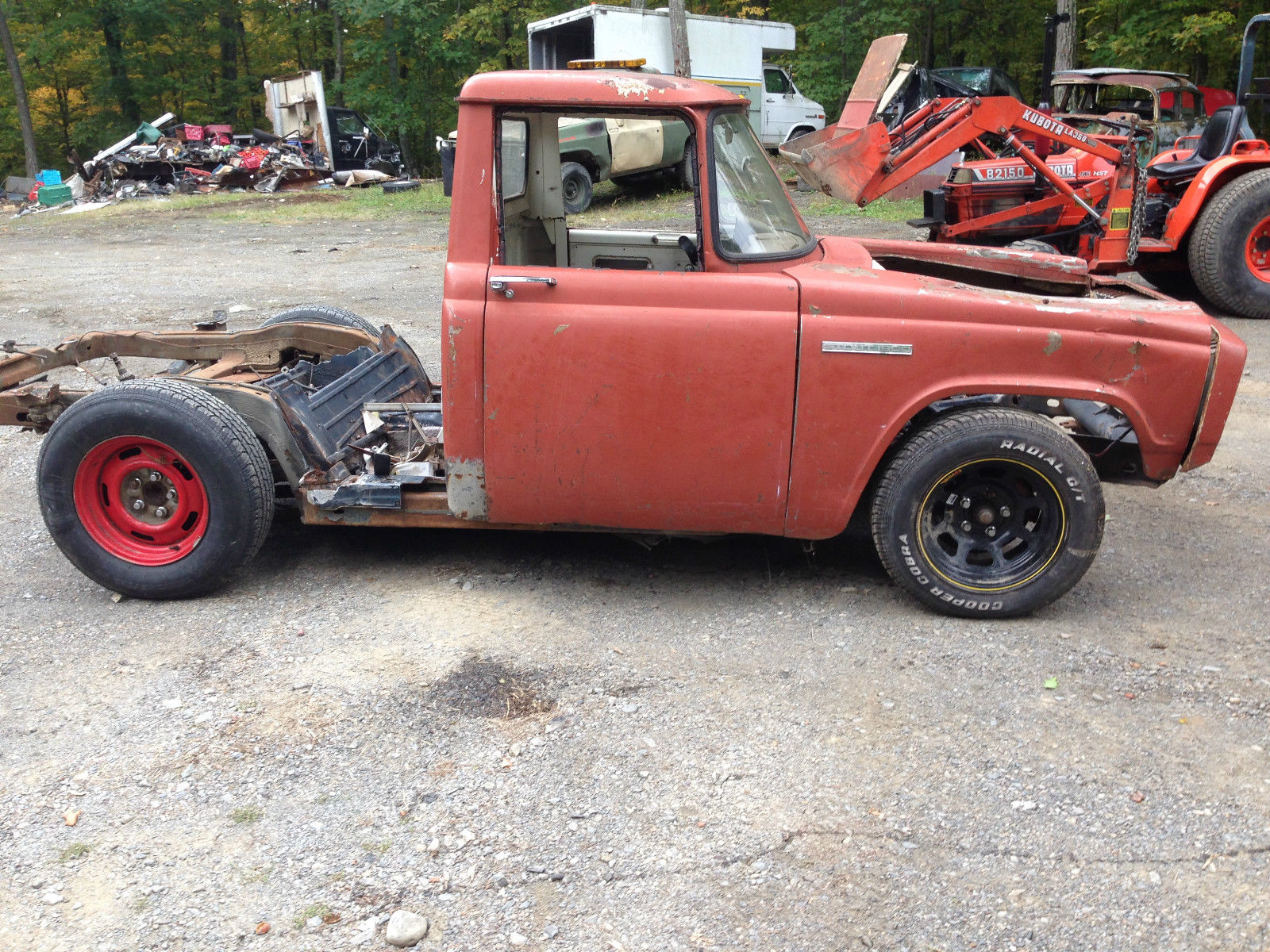 How Much Work Could This Really Be To Finish? Toyota Pickup Meets Corvette Chassis