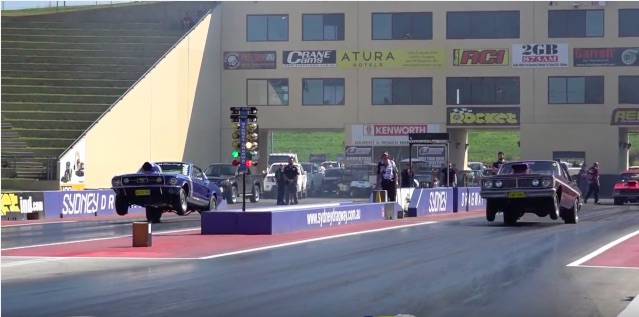 Aussie Doorslammer Racing! Check Out These 9-Second Rides Ripping Down Sydney Dragway