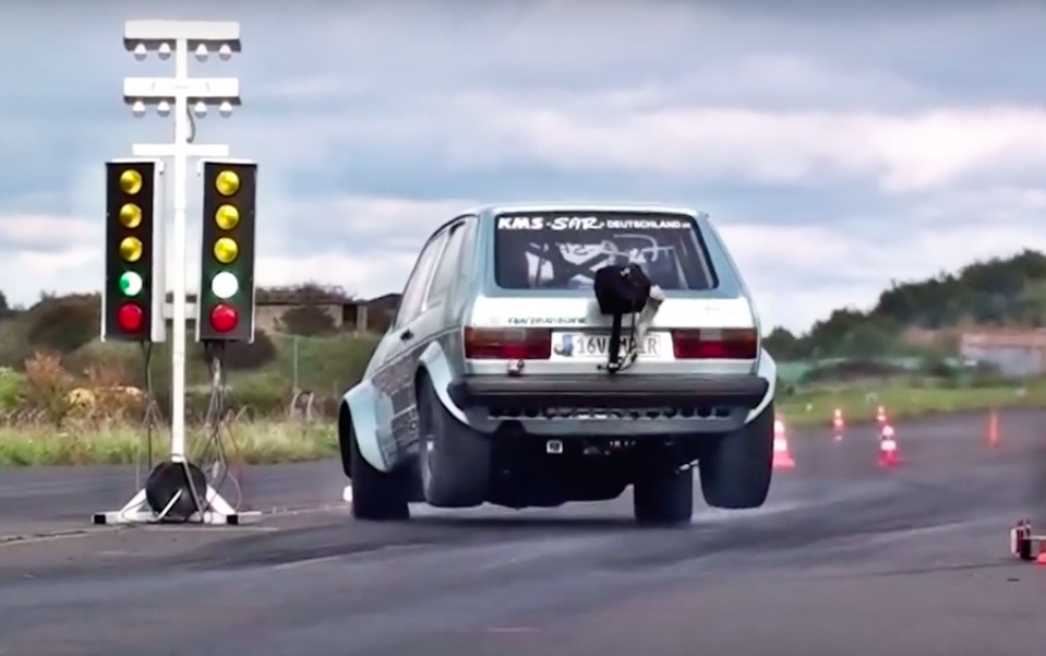 Not Quite The Easter Bunny: This Violent Volkswagen Is Hopping Around Like A March Hare!