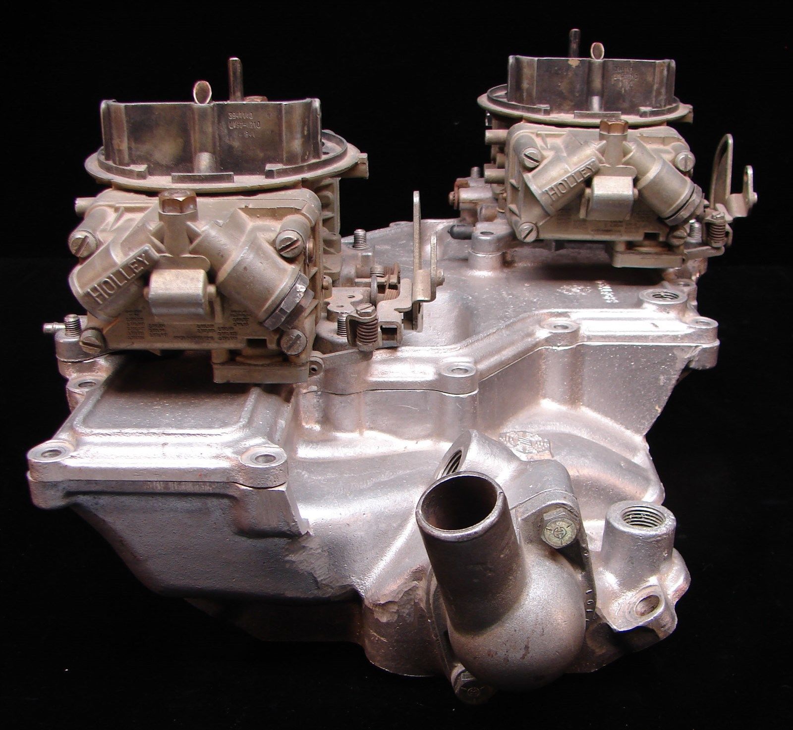 This Date Coded Cross Ram Z/28 Intake And Carbs Is For Sale On eBay For $27...