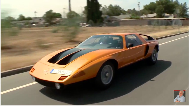 Jay Leno Gets The Rare Opportunity To Drive The Only Operable Mercedes C111 Sports Coupe