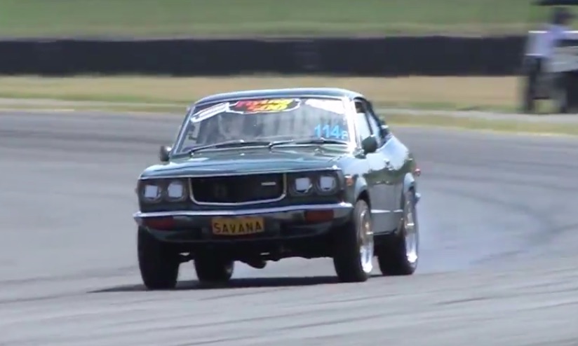 If Two Is Good, Four Should Be Great: Listen To This Mazda RX3 Tear The Air Apart On A Speed Run!