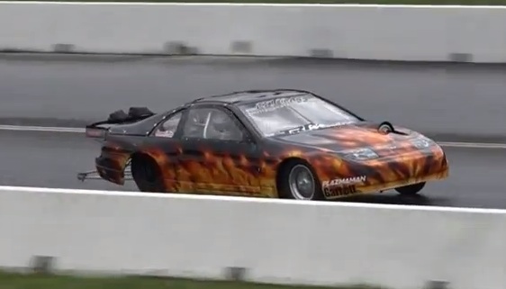 Dare To Be Different: One Mean Nissan 300ZX Running The Strip At The APSA Grand Final!
