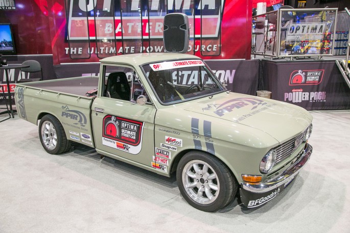 Bob Boleau Datsun Truck SEMA 2015