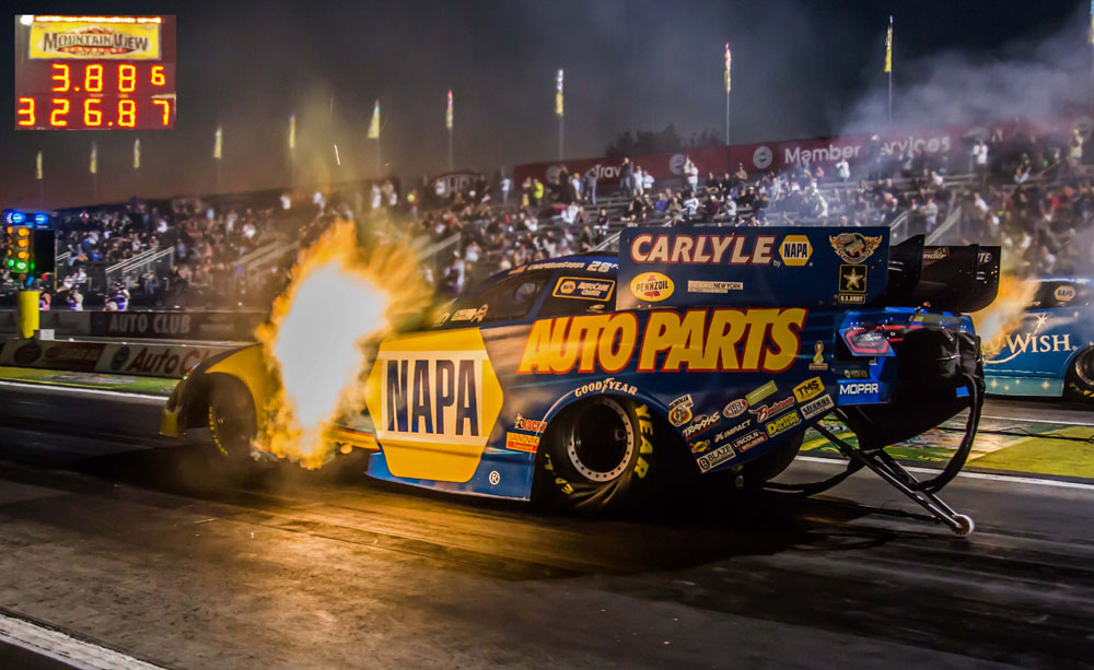 Worsham, Beckman & Johnson Jr. Will Decide The NHRA Funny Car Championship