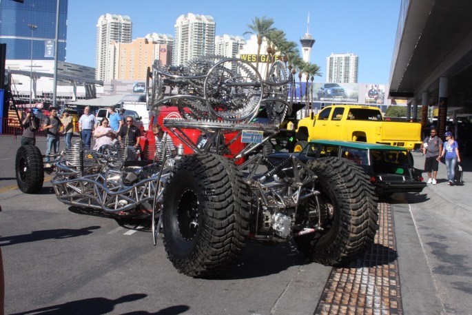 SEMA 2015 mad max burning man desert rig3