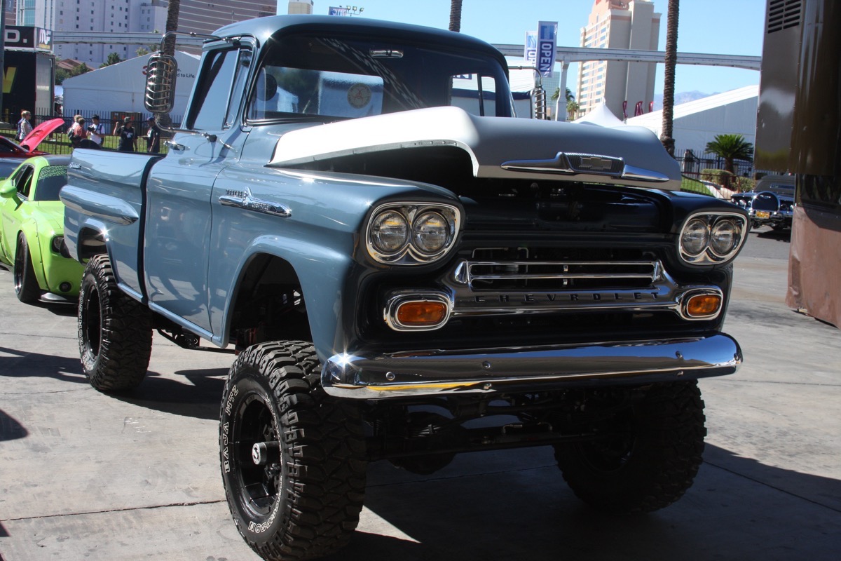 2015 SEMA Coverage: Trucks Of All Shapes and Sizes From Outside The 2015 SEMA Show