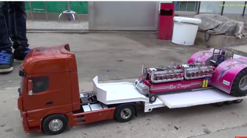 rc pulling truck