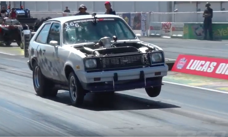 1,500hp Chevette Video: This Car Was A Drag Week Fan (and announcer) Favorite! Watch It Work