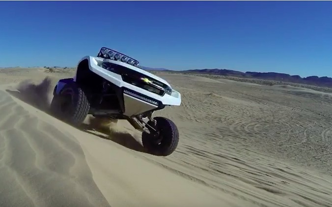 Watch The New Roadster Shop ColoRADo Truck Get Thrashed In The Desert After SEMA