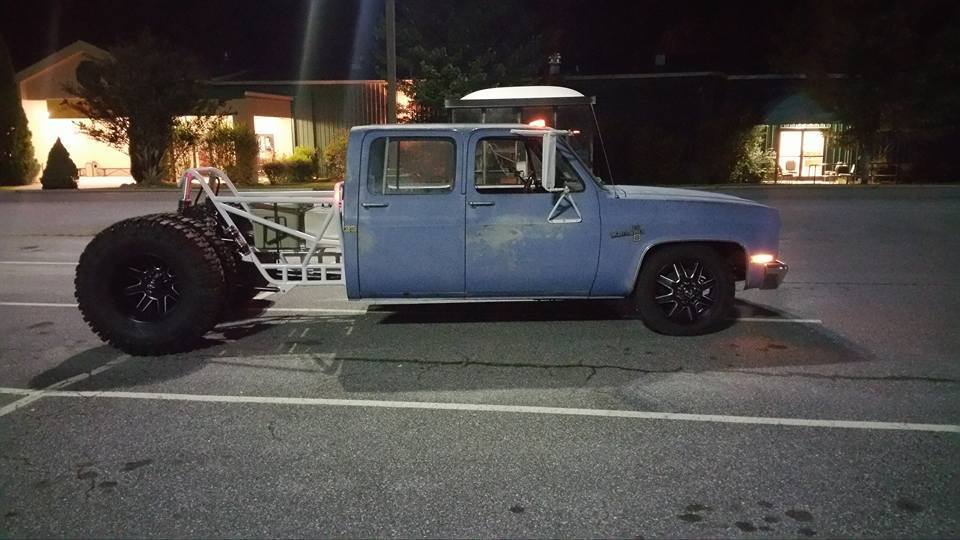 This Weirdo “Back Half” Chevy Dually Has Us Both Confused And In Love – What’s The Deal?