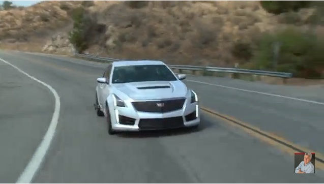 Jay Leno Takes A Close Look At The Brand New 2016 Cadillac CTS-V…200 MPH, Handling For Days, And More Power Than Jay’s Personal CTS-V Coupe!