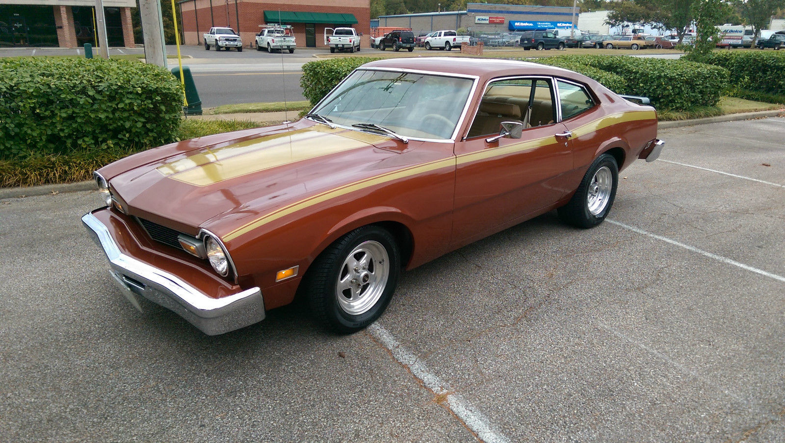 Check Out This Sleeper Ford Maverick! 302, Four-On-The-Floor, And A Nice Shade Of Seventies’ Brown!