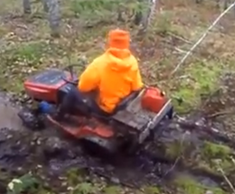 Hitting The Trails Of Nova Scotia With A Murray Lawn Mower Prepped For The Rough Stuff