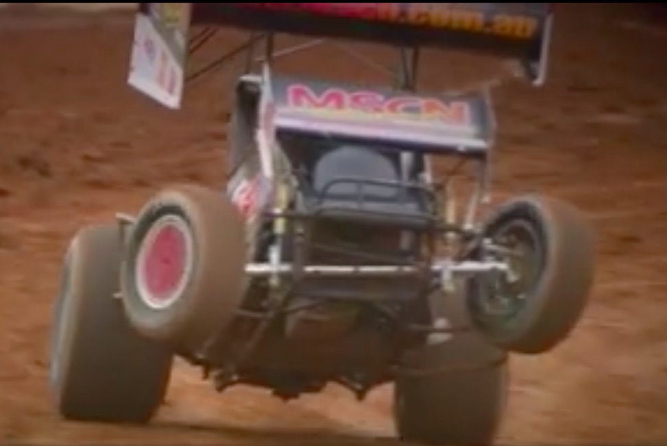 Dirt Power Wheelie: Watch Lachie Abbott Put An Aussie Sprint Car Near Vertical