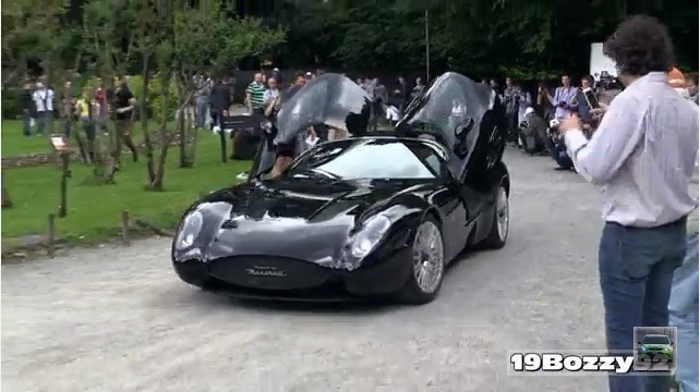 The Zagato Mostro Is A Maserati-Powered Air Raid Siren! Listen To This Beast Scare Car Show Fans!