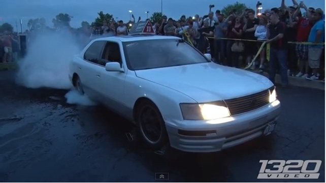 It’s Nothing But A Good Old-Fashioned Burnout Contest That Has Cars, Trucks, And Even The Jimmy John’s Driver Laying Rubber!