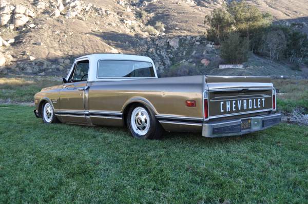 BangShift.com This 1970 C20 Looks Just Right On The Ground On Steelies ...