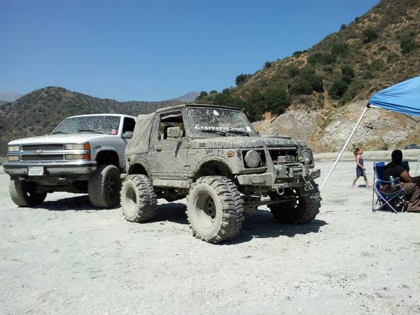 A Rotary Powered, Bogger Equipped Suzuki Samurai? Weird, But Cool?