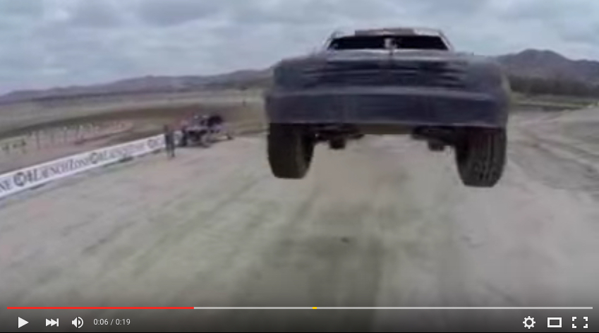 Brad Deberti’s Trophy Truck Hits A Drone In Mid Air During McDonald’s Commercial Shoot!