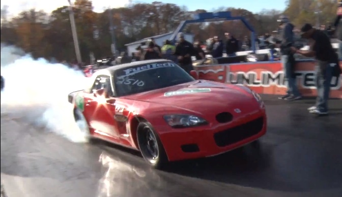 This Honda S2000 Is A Screamer! 7.17@192 MPH In The Quarter With The Four-Banger!