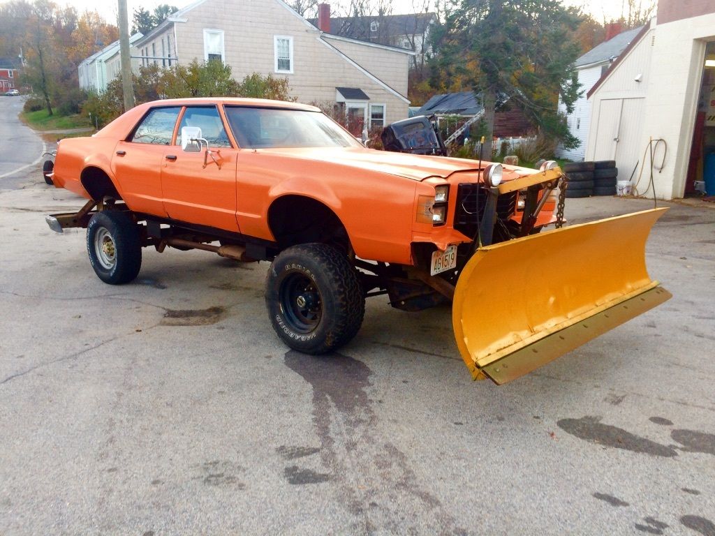 This 1977 Ford LTD II Trar Is Ready To Handle Whatever Winter Throws At You This Year!