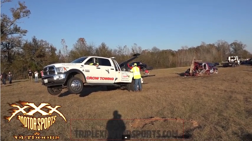 Digging In To China: This Dodge Tow Truck Literally Sank To The Axles In A Muddy Pasture