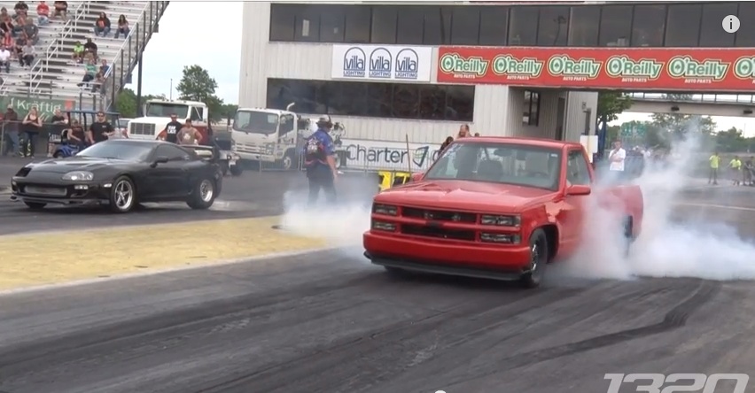 Battle Of The Titans: 3100 Horsepower Square Off As A Supra Races A Twin-Turbo Chevrolet!