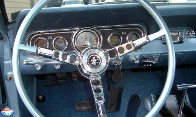 1966FordMustangFastbackT5Interior