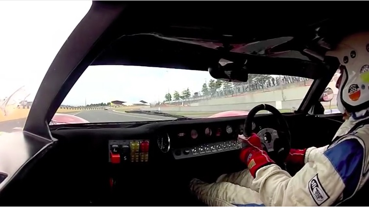 Ride Around In A Real, Restored 1966 GT40 As It Rips Around LeMans Just Like The Glory Days