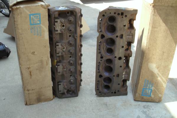 NOS 1970 LT1 Cylinder Heads That Have Never Been Out Of The Box Until Now!