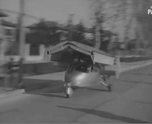 This Flying Car From Italy In 1949 Killed Less People Than The Flying Pinto And Looked Cooler (Video)