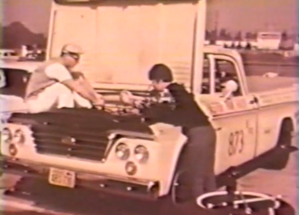 Super Cool Footage of the Dragmaster B/FX Dodge Sweptline Drag Truck and Killer Tape of the Little Red Wagon