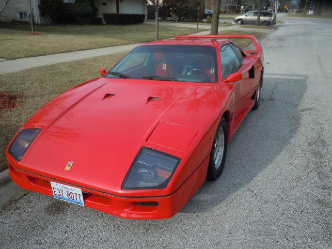 BangShift.com ferrari F40 kit car for sale on eBay