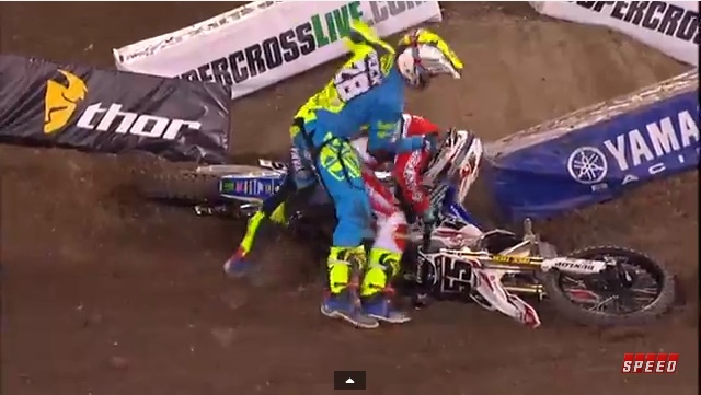 Supercross Showdown! Weston Peick Fined $5000 And Suspended One Race For Throwing Blows At Vince Friese!