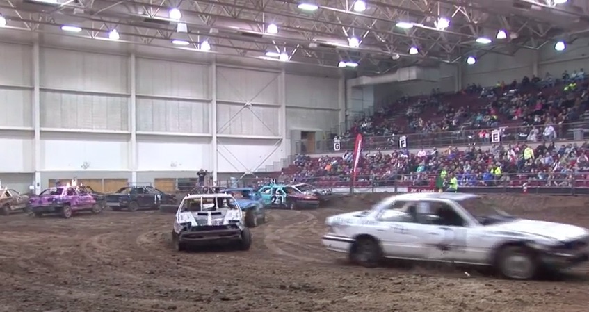 Indoor Figure Eight Racing Is An Idea That Is Both Brilliant And Mental Simultaneously