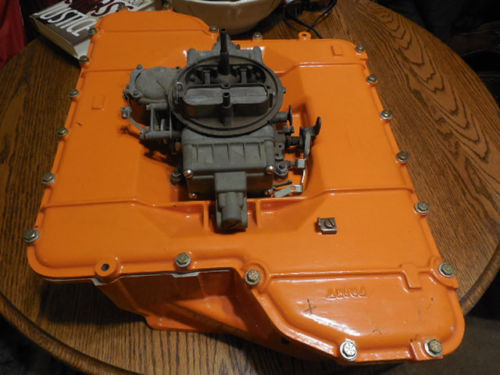 eBay Find: This 426 Hemi NASCAR Bathtub Intake Has Its Proper Matching Carb Attached