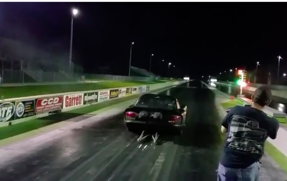 Video: Jeff Lutz Breaks All-Time Quickest V10 Viper Record! 6.78/211 MPH and the Sound Is Gnarly!