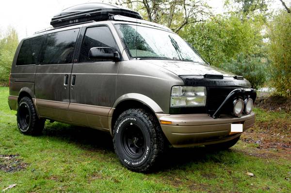 awd astro van off road