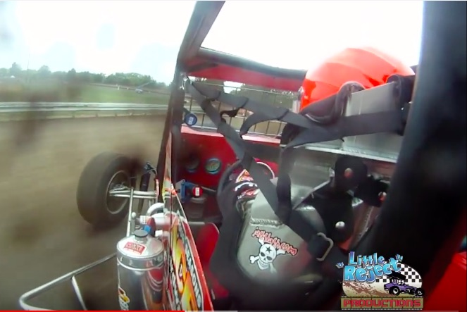 Ride Along On A USAC Silver Crown Car As It Flies And Slides Around The Fastest Mile Dirt Track In The World