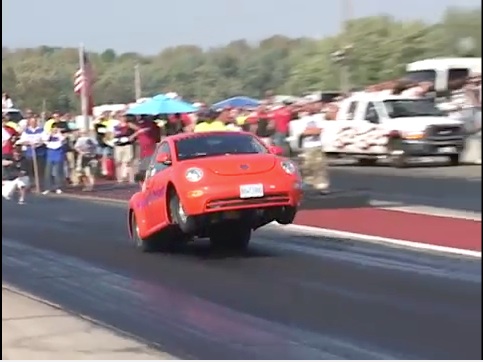 What Can Possibly Make A Volkswagen New Beetle Cool? A Nitrous-Huffing Big Block Is A Good Start!