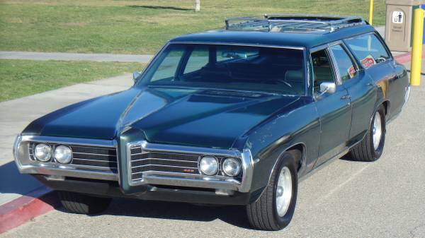 1969 Pontiac Catalina 428 4-Speed Station Wagon!!! For Only $6900 And It Is Nice